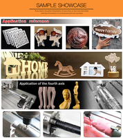 Routeur CNC 6040, machine de gravure verticale 2,2 kW avec 4 axes et 5 axes pour la sculpture 3D sur métal et bois, état neuf et d'occasion