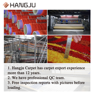 Tapis de casino Axminster de haute qualité <span class=keywords><strong>laine</strong></span> et nylon épaisseur 10mm hauteur de pile élevée dans l'usine de tapis de Shanghai - Product Image 5