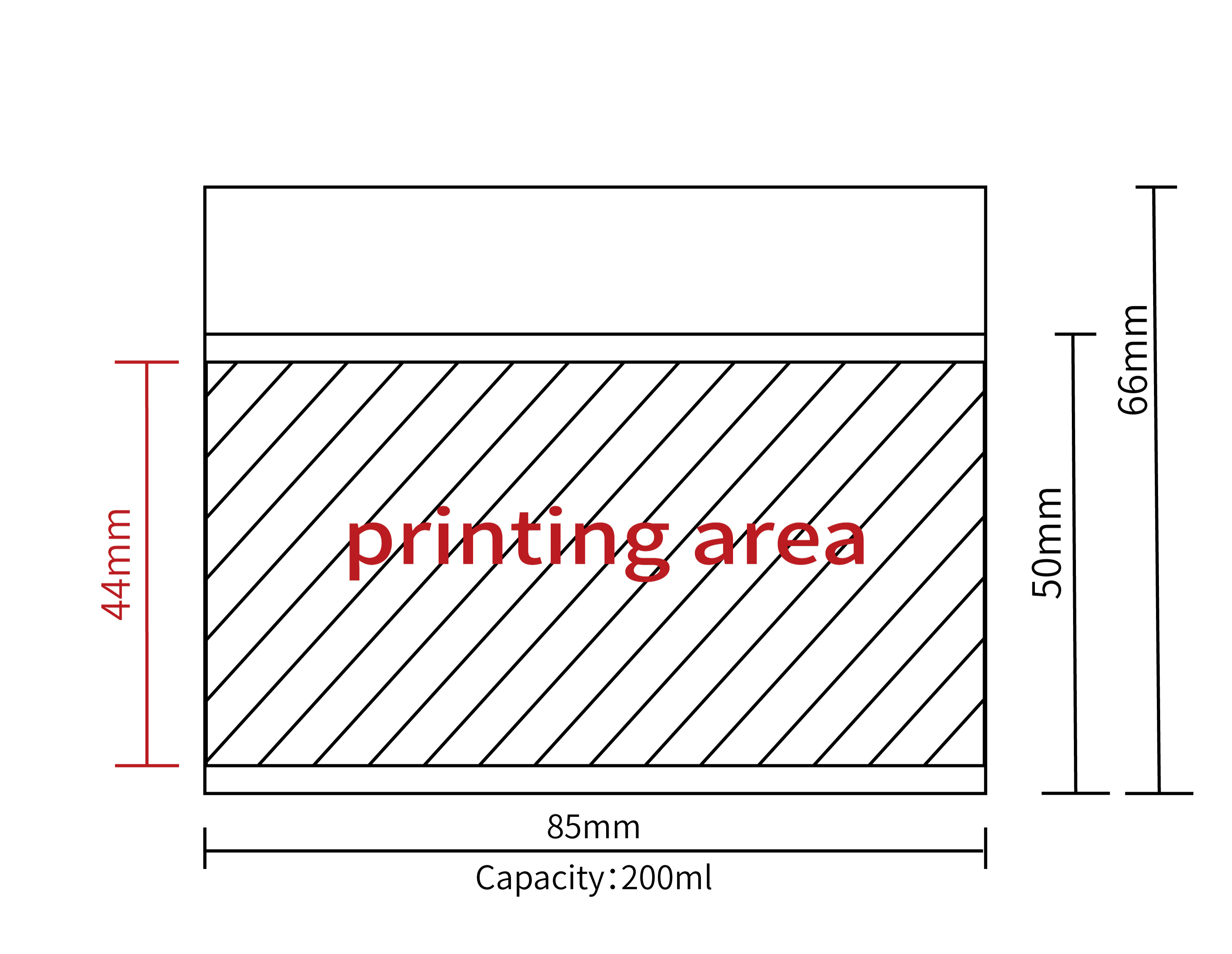 81-Tooth 200ml PET Thick-Walled Cosmetic Cream Jar with Screw Top for Eye Cream & Lotion