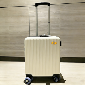 <span class=keywords><strong>Valise</strong></span> de voyage durable résistante aux rayures avec <span class=keywords><strong>roulettes</strong></span> silencieuses et poignée réglable, sac de <span class=keywords><strong>cabine</strong></span> léger - Product Image 1