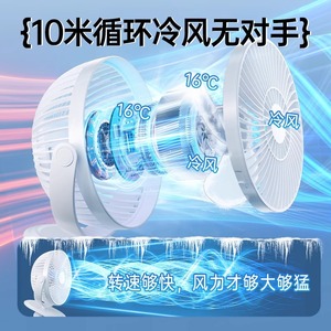 <b>Mini</b> <b>Usb</b> Handheld <b>Fan</b> With Light 5V DC Motor Button Control Portable For Desk Office Student Use - Product Image 3