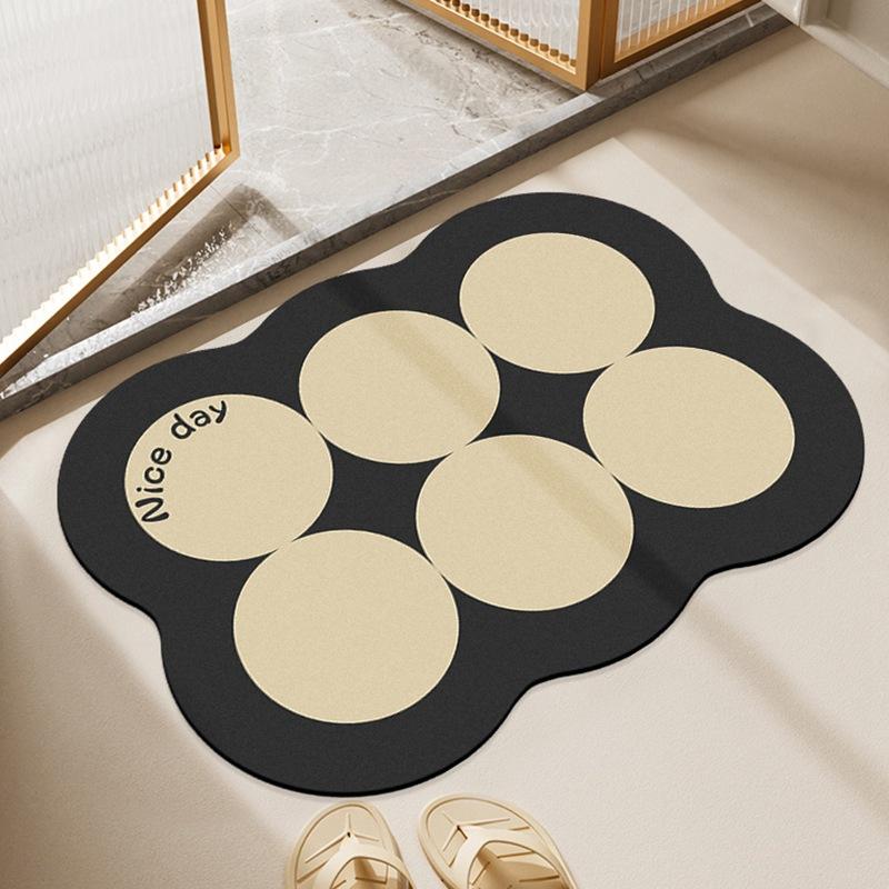 Tapis absorbant pour porte de salle de bain A2 [40*60CM]