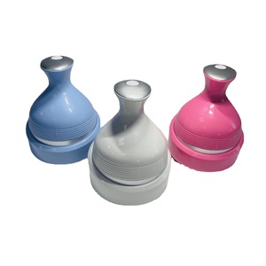 Masajeador eléctrico para el hogar, extractor de cabeza de vibración de silicona portátil eléctrico de mano - Product Image 4