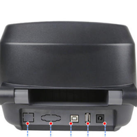 PC42T Printer kode batang, Printer kode batang termal Desktop Transfer langsung dengan Ethernet Internal