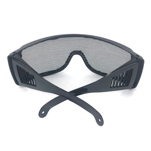 <span class=keywords><strong>Gafas</strong></span> <span class=keywords><strong>de</strong></span> malla metálica con certificación ANT5PPE CE EN166, protección ocular para trabajos forestales contra impactos. - Product Image 6
