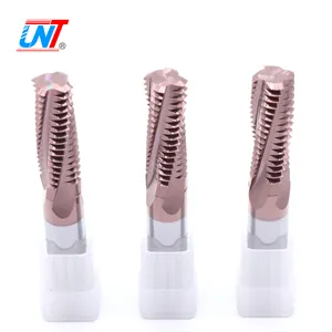 UNT Dụng Cụ Cắt CNC Độ Chính Xác Cao Phủ Cacbua Vonfram Rắn Fresa Máy Phay Ren Dạng Đầy Đủ - Product Image 1