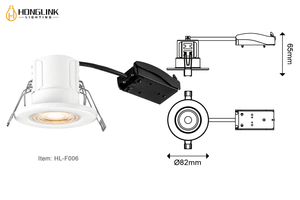Dimmable Encastré Downlight Feu Cob Mur Rondelle Plafond <span class=keywords><strong>Led</strong></span> Lumières Moderne Hôtel <span class=keywords><strong>Spot</strong></span> <span class=keywords><strong>Salle</strong></span> <span class=keywords><strong>De</strong></span> Bains <span class=keywords><strong>Ip65</strong></span> - Product Image 6