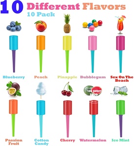 Kẹo mút hút shisha bán buôn, đóng gói riêng lẻ, loại thẳng, chất liệu nhựa, vị ngọt, đầu kẹo mút hút shisha - Product Image 4