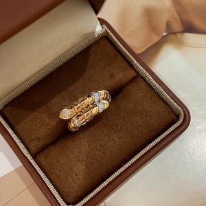 แหวนงูทองคำแท้ 18K ประดับเพชร Aazuo Lab Grown Diamonds สไตล์วินเทจ สำหรับผู้หญิง หรูหรา เหมาะสำหรับงานเลี้ยง ของขวัญแทนใจระดับไฮเอนด์ - Product Image 5