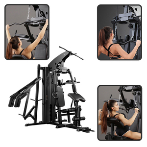Máquina de Gimnasio Multifuncional, Estación de Entrenamiento de Fuerza, Palestra Multifuncional, Gimnasio en Casa con Pesas, Completo, Unisex - Product Image 3
