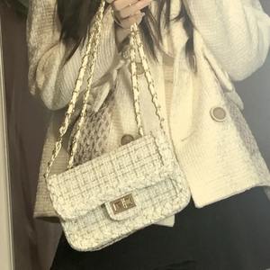 Nouveau sac à chaîne sous le bras pour femme, élégant et tendance, pour les fêtes et le quotidien, sac à bandoulière carré de luxe de niche pour femme - Product Image 3