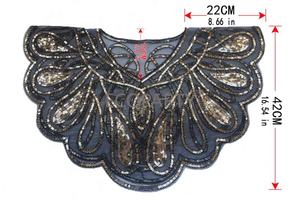 Bolero <span class=keywords><strong>de</strong></span> Lentejuelas Doradas, Negras y Moradas Inspirado en los Años 20, Capa <span class=keywords><strong>de</strong></span> Estilo Flapper para Eventos y Bodas <span class=keywords><strong>de</strong></span> Primavera - Product Image 4