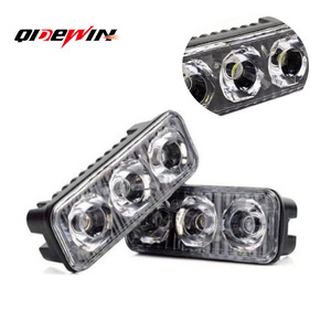 ไฟวิ่งกลางวัน QIDEWIN 3LED รุ่น Universal Spot Lamp 800LM วัสดุ PC และอะลูมิเนียม ไฟเลี้ยวสองสี - Product Image 3