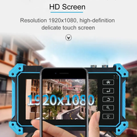 Testeur CCTV 6-en-1 4K FTTH 5 pouces IPC-5100 Plus Full 8MP IP CVI TVI AHD SDI Analogique VGA