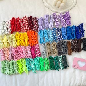 Porte-clés en corde tressée de 5 mm, cordon en nylon, porte-clés DIY, breloque de sac tendance, vente en gros personnalisée - Product Image 1