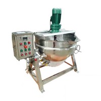 Semitree — veste de cuisine pour mélange d'aliments, bouilloire et batteur à soupe de bouillie, capacité de 50l, 100l, 200l, 300L, 400l, 500L, 600L