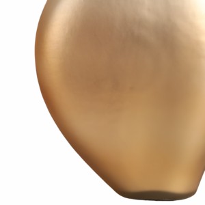 Vaso a forma di bottiglia con decorazione scultorea in metallo per soggiorno, camera da letto, ufficio, decorazione da tavolo - Product Image 5