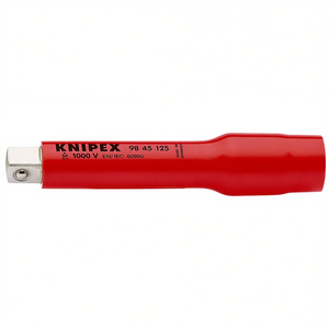 Barra de extensión Knipex de 1/2 pulgada con accionamiento cuadrado interno y externo, aislada para 1000V, fabricada en Alemania. - Product Image 2