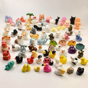 ของตกแต่งตู้ไม้น้ำขนาดเล็ก รูปสัตว์ป่าต่างๆ เช่น แมว นก สุนัข หมี เป็ด ของประดับตกแต่งบ้าน งานเรซิ่น งานฝีมือ ตกแต่งภายในรถยนต์ - Product Image 1