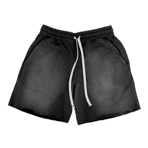 Pantalones Cortos Bermuda de Algodón Vintage Personalizados de Alta Calidad para Hombre, Casuales, Transpirables, 100% Algodón, Cintura Media, Color Sólido, Servicio OEM Disponible - Product Image 2