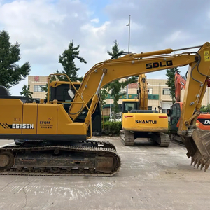 รถขุดตีนตะขาบขนาดกลาง SDLG E6155H พร้อมระบบป้องกันการพลิกคว่ำ (ROPS) ห้องโดยสารแบบแข็งแรงพร้อมระบบปรับอากาศแบบปิดผนึก ระบบกันสะเทือนแบบแยกส่วน ระบบกรองอากาศแบบรวมศูนย์  ใช้งานง่าย - Product Image 1