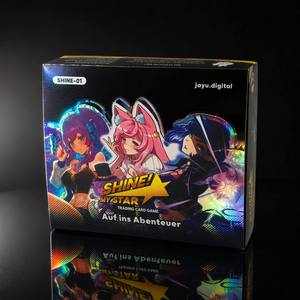 Custom <strong>Anime</strong> Trading Card Game for Set Cute Paper Sheets Foil Packaging with Metal <strong>Deck</strong> Box - Product Image 4