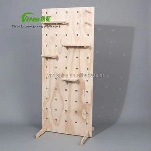 Pegboard blanc de 72 ", grand écran moderne, de haute qualité, avec crochet ou chevilles, pour magasin cadeau - Product Image 2