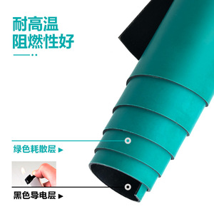 Anti Static Table Mat Green PVC 65 Shore Electronic Assembly Workbench Repair Leather Lab Rubber Sheet - Product Image 3