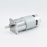 Moteur à engrenages à courant continu 12V 42mm 775 à couple élevé avec encodeur en option pour actionneurs et équipements d'automatisation