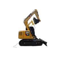Mini-excavatrice hydraulique d'occasion CAT 308E2, 7 tonnes, pour travaux de construction