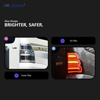 Conjunto de Luces Traseras para Mitsubishi Pajero V97 V93 2006-2020, Luces LED Secuenciales, Accesorios de Repuesto para Automóviles