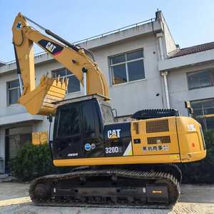 Excavatrice sur chenilles CAT 320d2 d'occasion de 20 tonnes pour terrains d'excavation moyens, machine de terrassement Caterpillar du Japon pour l'agriculture - Product Image 2