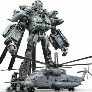 Brawl Transformation Toys Oversized KO SS08 M05 SETB Hide Shadow BLACKOUT Figure Helicopter Toys