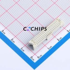 WAFER-DF1.25-38PLB-GYC Wire-to-Board Pin Header SMD,P=1.25mm Connector 2x19P 1.25mm Vertical Mount 38P - Product Image 2