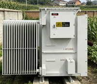 Transformateur de distribution immergé dans l'huile, hermétique, haute efficacité, triphasé 50Hz, S13-M-160, entrée 10kV, sortie 0.4kV