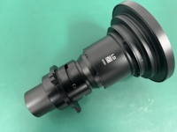 Lente de Proyector de Tiro Corto 0.48, Enfoque Manual, Zoom, Compatible con Todos los Proyectores DLP con Chip 0.67DMD