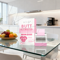 Compléments de santé Bandes portables pour l'amélioration des fesses Dissolution rapide Fermeté et lifting de la peau des hanches