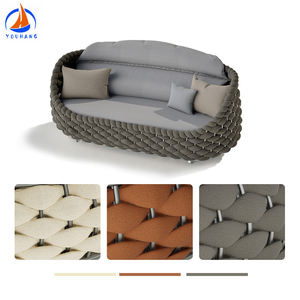 Maison salon <span class=keywords><strong>de</strong></span> <span class=keywords><strong>jardin</strong></span> <span class=keywords><strong>de</strong></span> luxe <span class=keywords><strong>hesperide</strong></span> polynesia garten lounge geflochten divano esterno corda - Product Image 4