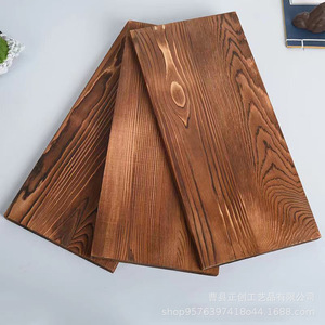Tablas de Madera Maciza 30x10x1cm Rectangulares Estilo Rústico para Escritorio, Mesa de Conferencias, Separador, Almacenamiento, Origen Shandong - Product Image 2