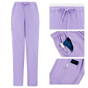 Uniforme de enfermera transfronterizo para niños, para uso médico hospitalario y oral, unisex, para detección de agujas, de poliéster dobby de secado rápido - Product Image 3