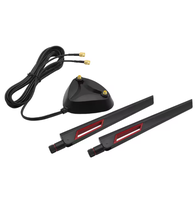 Antenne CPE Pro pour routeur WiFi externe 5G 4G LTE 3G GSM, base magnétique TS9 RP-SMA mâle, longue portée