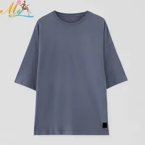 卸売高品質カットソーTシャツ綿100% 230gsmプリントブランドプライベートラベルカスタム特大Tシャツ