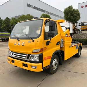 Mini-camion de dépannage 4x2 avec grue et élévateur sous châssis, véhicule de récupération de 3 tonnes pour le sauvetage en cas d'accident - Product Image 2