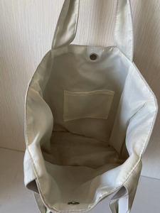 Borsa Tote in cotone e <span class=keywords><strong>lino</strong></span> con PULOGO per uso quotidiano da donna - Product Image 5