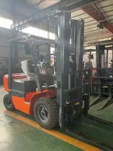 Montacargas <span class=keywords><strong>Goodway</strong></span> Zebra OEM/ODM de 3 Toneladas, Diésel, para Interiores, con Neumáticos Sólidos y Opciones Personalizables - Product Image 2