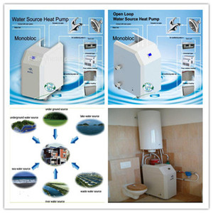 Pompe à chaleur géothermique 7 kW, 8 kW, 10 kW, 12 kW, 16 kW, pompe à chaleur à source terrestre, pompe à chaleur eau-eau - Product Image 3