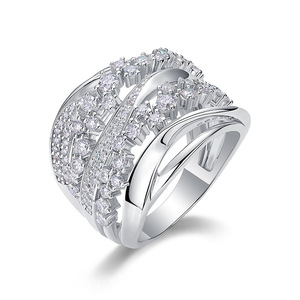 Anello Geometrico Principessa per Donne, Elegante Gioiello da Dito alla Moda - Product Image 1