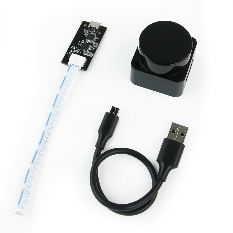 LD06 Lidar ポータブル 360 度 DTOF レーザーセンサースキャナーキット