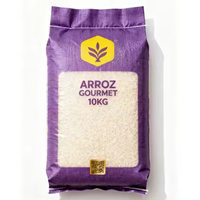 Sac tissé en polypropylène (PP) laminé BOPP pour riz, farine de blé, farine de maïs, 5 kg, 10 kg, 25 kg
