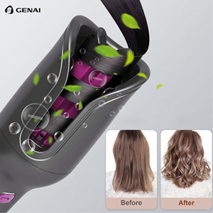 Fer à boucler électrique professionnel en céramique à rotation automatique, portable, à long tube, modèle GENAI ZC890, très populaire pour femmes, usage domestique - Product Image 4